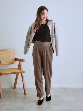 nissen Ladies Modelsさん（レディース・165cm）の秋コーディネート