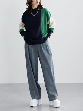 nissen Ladies Modelsさん（レディース・154cm）の秋コーディネート