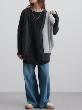 「nissen（ニッセン）のアイテム」を使った、nissen Ladies Modelsさん（レディース・154cm）の秋コーディネート
