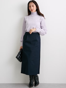 nissen Ladies Modelsさん（レディース・160cm）の冬コーディネート