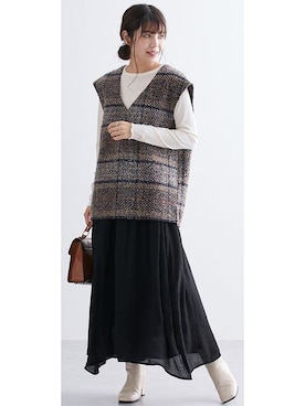nissen Ladies Modelsさん(レディース・162cm)の秋コーディネート