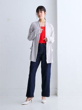 nissen Ladies Modelsさん（レディース・166cm）の春コーディネート