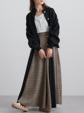 「Soiunique（スワユニーク）のアイテム」を使った、nissen Ladies Modelsさん（レディース・154cm）の秋コーディネート