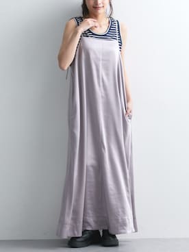 「レディース」｜「アイテム（ワンピース/ドレス）」を使った、nissen Ladies Modelsさん（レディース・160cm）の夏コーディネート
