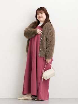 「nissen（ニッセン）のアイテム」を使った、nissen Ladies Modelsさん（レディース・155cm）の秋コーディネート