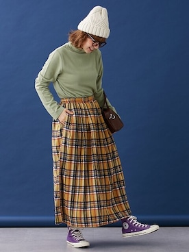 「フレンチカジュアル」｜nissen Ladies Modelsさん（レディース・160cm）の秋コーディネート