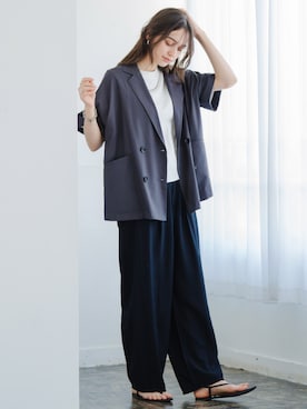 nissen Ladies Modelsさん（レディース・174cm）の春コーディネート