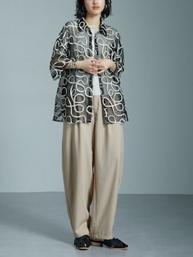 nissen Ladies Modelsさん（レディース・166cm）の春コーディネート