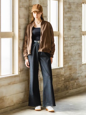 nissen Ladies Modelsさん（レディース・174cm）の夏コーディネート
