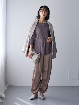 nissen Ladies Modelsさん（レディース・165cm）の冬コーディネート