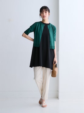 「nissen（ニッセン）のアイテム」を使った、nissen Ladies Modelsさん（レディース・166cm）の春コーディネート