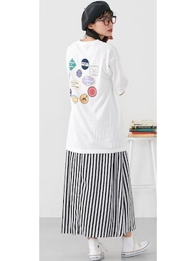 nissen Ladies Modelsさん(レディース・169cm)の夏コーディネート