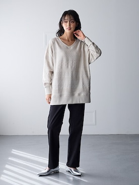 nissen Ladies Modelsさん（レディース・165cm）の冬コーディネート
