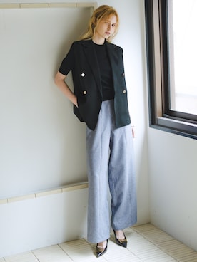 nissen Ladies Modelsさん（レディース・174cm）の春コーディネート