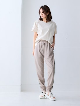 nissen Ladies Modelsさん（レディース・168cm）の春コーディネート