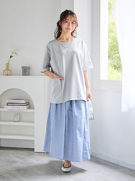 nissen Ladies Modelsさん（レディース・160cm）の春コーディネート