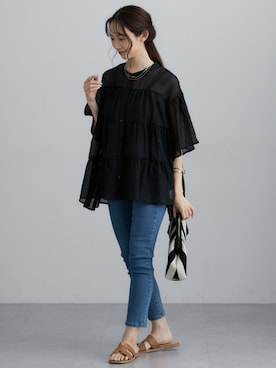 nissen Ladies Modelsさん（レディース・160cm）の春コーディネート