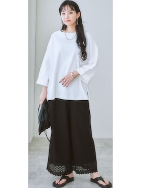 nissen Ladies Modelsさん(レディース・162cm)の春コーディネート