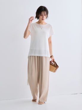 nissen Ladies Modelsさん（レディース・160cm）の春コーディネート