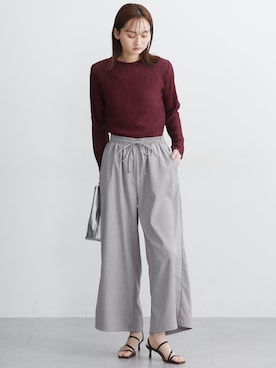 nissen Ladies Modelsさん（レディース・169cm）の春コーディネート