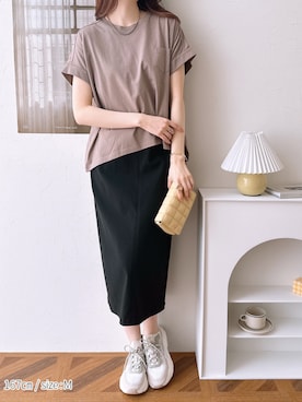 nissen Ladies Modelsさん（レディース・167cm）の春コーディネート