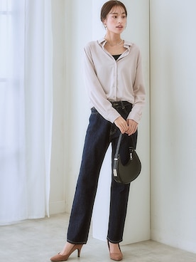 「しわになりにくい」｜nissen Ladies Modelsさん（レディース・167cm）の冬コーディネート