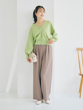 nissen Ladies Modelsさん（レディース・168cm）の冬コーディネート