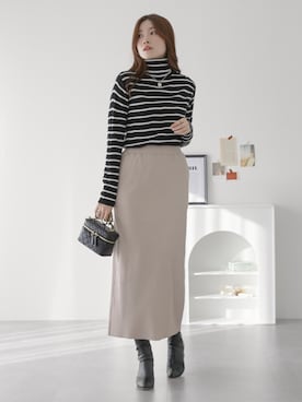 nissen Ladies Modelsさん（レディース・167cm）の冬コーディネート