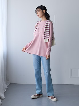 nissen Ladies Modelsさん（レディース・165cm）の冬コーディネート