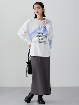 nissen Ladies Modelsさん(レディース・169cm)の冬コーディネート