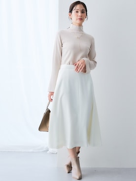 「アイテム（フォーマルスーツ/小物）」を使った、nissen Ladies Modelsさん（レディース・167cm）の秋コーディネート