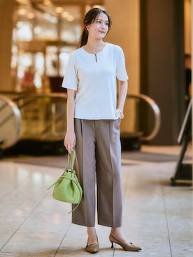 nissen Ladies Modelsさん（レディース・169cm）の春コーディネート