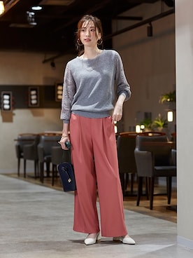 nissen Ladies Modelsさん(レディース・165cm)の夏コーディネート