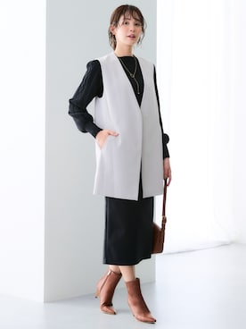nissen Ladies Modelsさん（レディース・167cm）の秋コーディネート