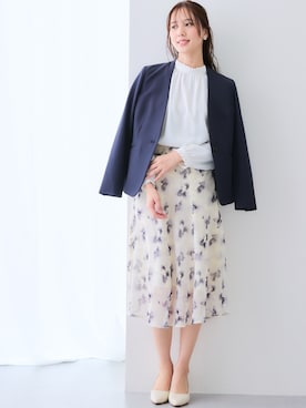 nissen Ladies Modelsさん（レディース・165cm）の春コーディネート