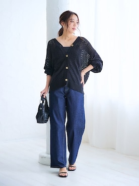 nissen Ladies Modelsさん（レディース・165cm）の春コーディネート