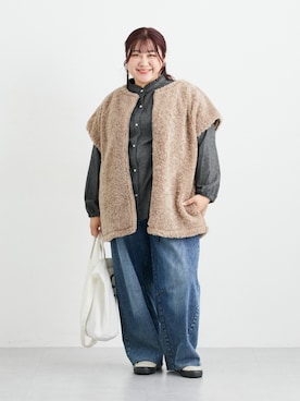 nissen Ladies Modelsさん（レディース・155cm）の冬コーディネート