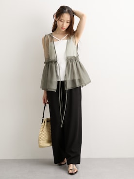 nissen Ladies Modelsさん（レディース・160cm）の夏コーディネート