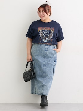 nissen Ladies Modelsさん（レディース・155cm）の春コーディネート