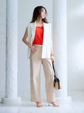 nissen Ladies Modelsさん（レディース・165cm）の春コーディネート