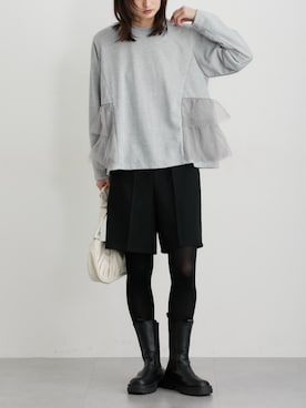 nissen Ladies Modelsさん（レディース・169cm）の冬コーディネート