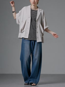 「レギュラー」｜nissen Ladies Modelsさん（レディース・162cm）の夏コーディネート