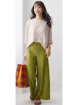 nissen Ladies Modelsさん(レディース・158cm)の春コーディネート
