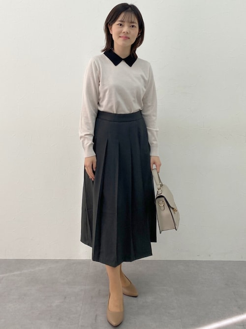 【未使用・タグ付き】自由区 セーター mystic ニット セーター 25AW襟付きBIGニット レディース : ZOZOTOWN