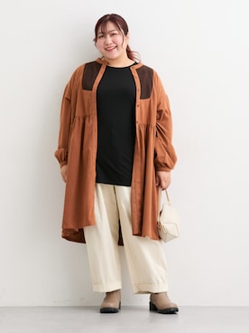 nissen Ladies Modelsさん（レディース・158cm）の秋コーディネート