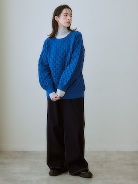 nissen Ladies Modelsさん（レディース・160cm）の秋コーディネート