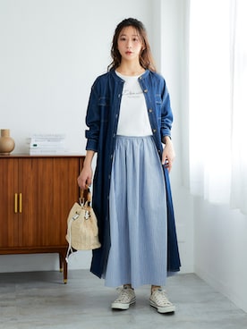 nissen Ladies Modelsさん（レディース・160cm）の春コーディネート