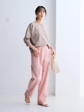 nissen Ladies Modelsさん（レディース・165cm）の春コーディネート