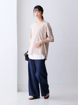 nissen Ladies Modelsさん(レディース・166cm)の春コーディネート