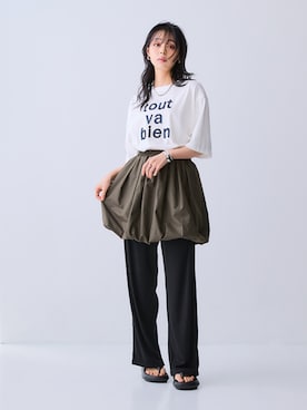 nissen Ladies Modelsさん（レディース・165cm）の春コーディネート